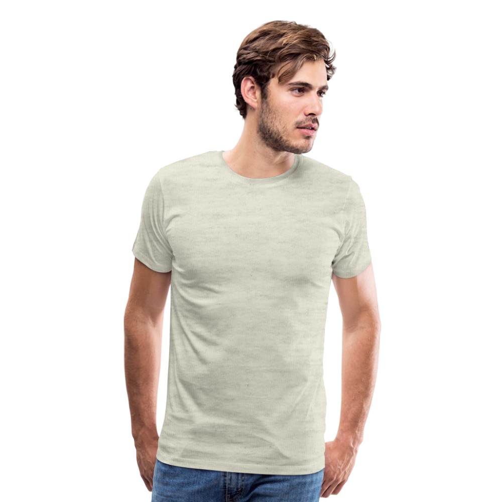 Men's Premium T-Shirt - heather oatmeal