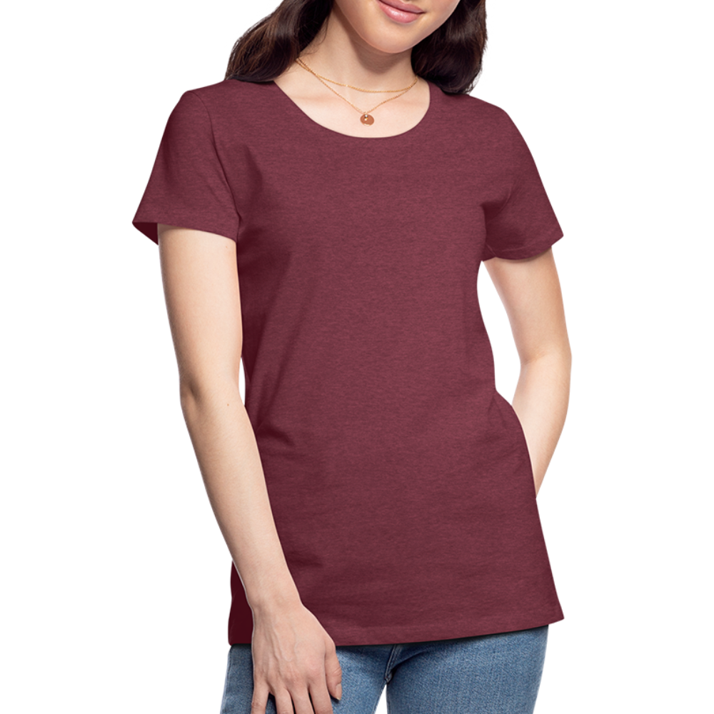 Women’s Premium T-Shirt - heather burgundy