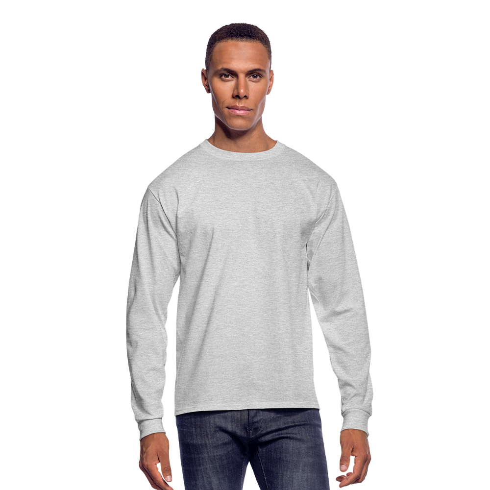 Men's Long Sleeve T-Shirt - heather gray