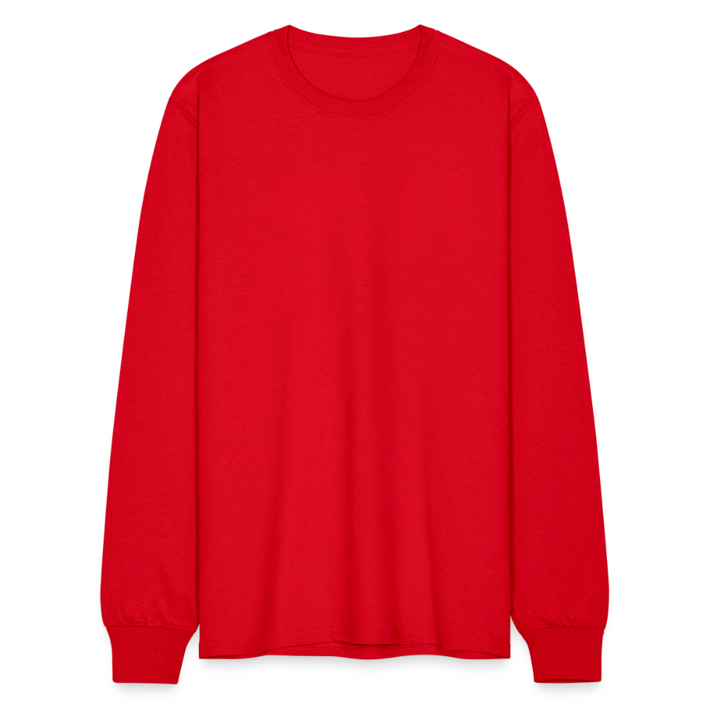 Men's Long Sleeve T-Shirt - red