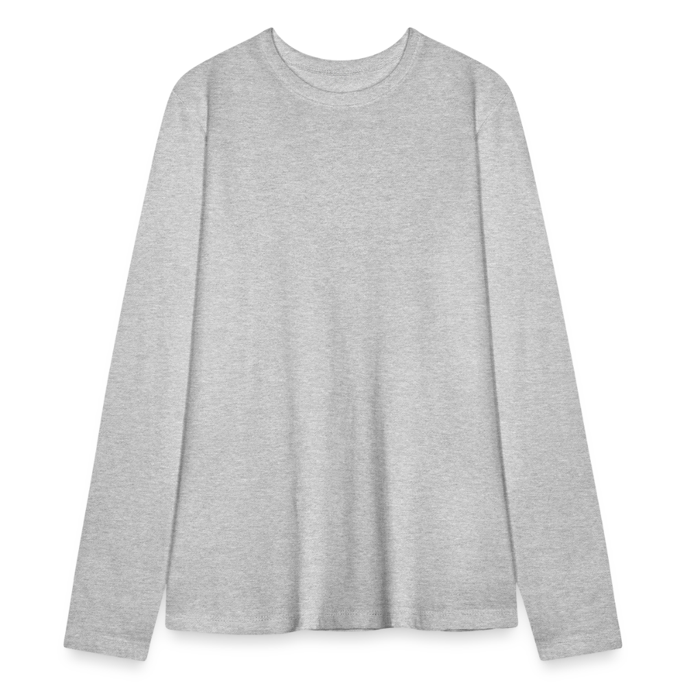 Bella + Canvas Women's Long Sleeve T-Shirt - heather gray