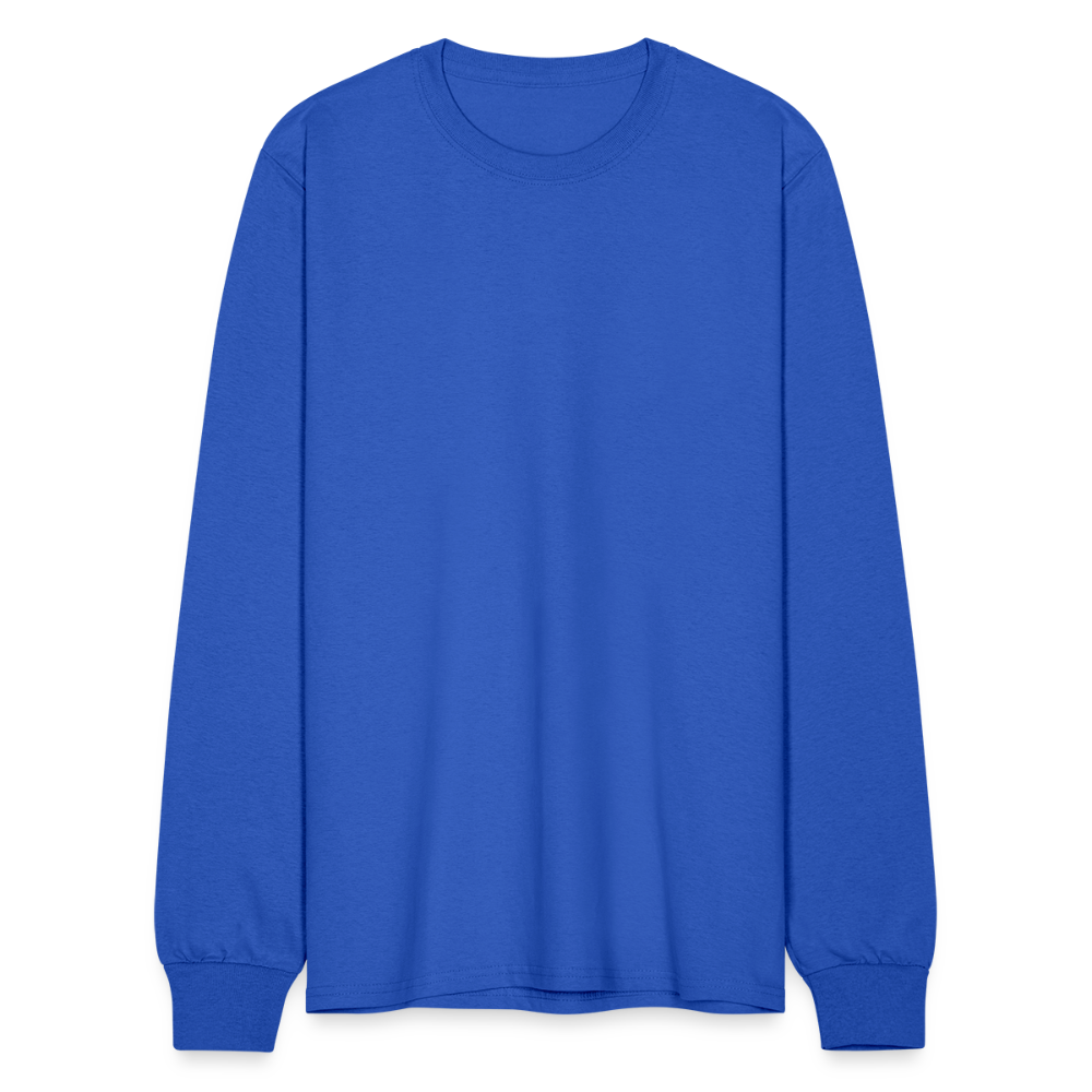 Men's Long Sleeve T-Shirt - royal blue