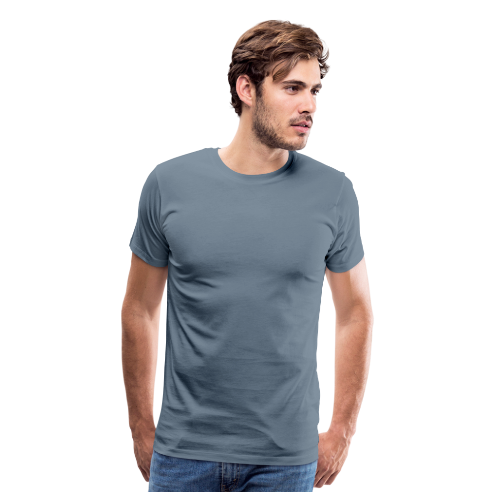 Men's Premium T-Shirt - steel blue