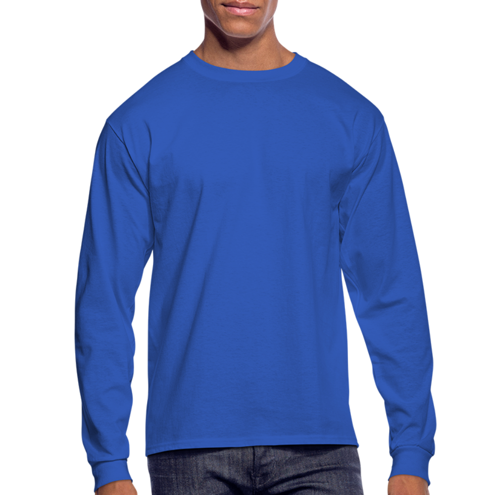 Men's Long Sleeve T-Shirt - royal blue