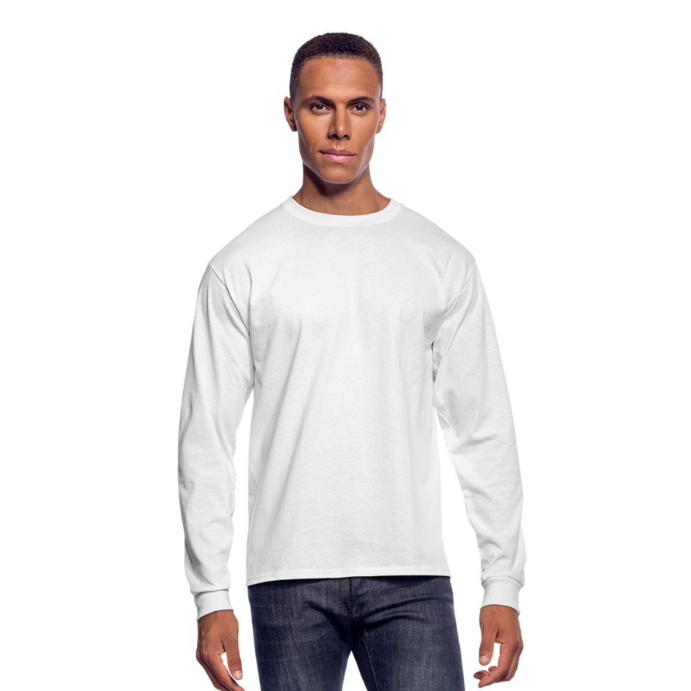 Men's Long Sleeve T-Shirt - white