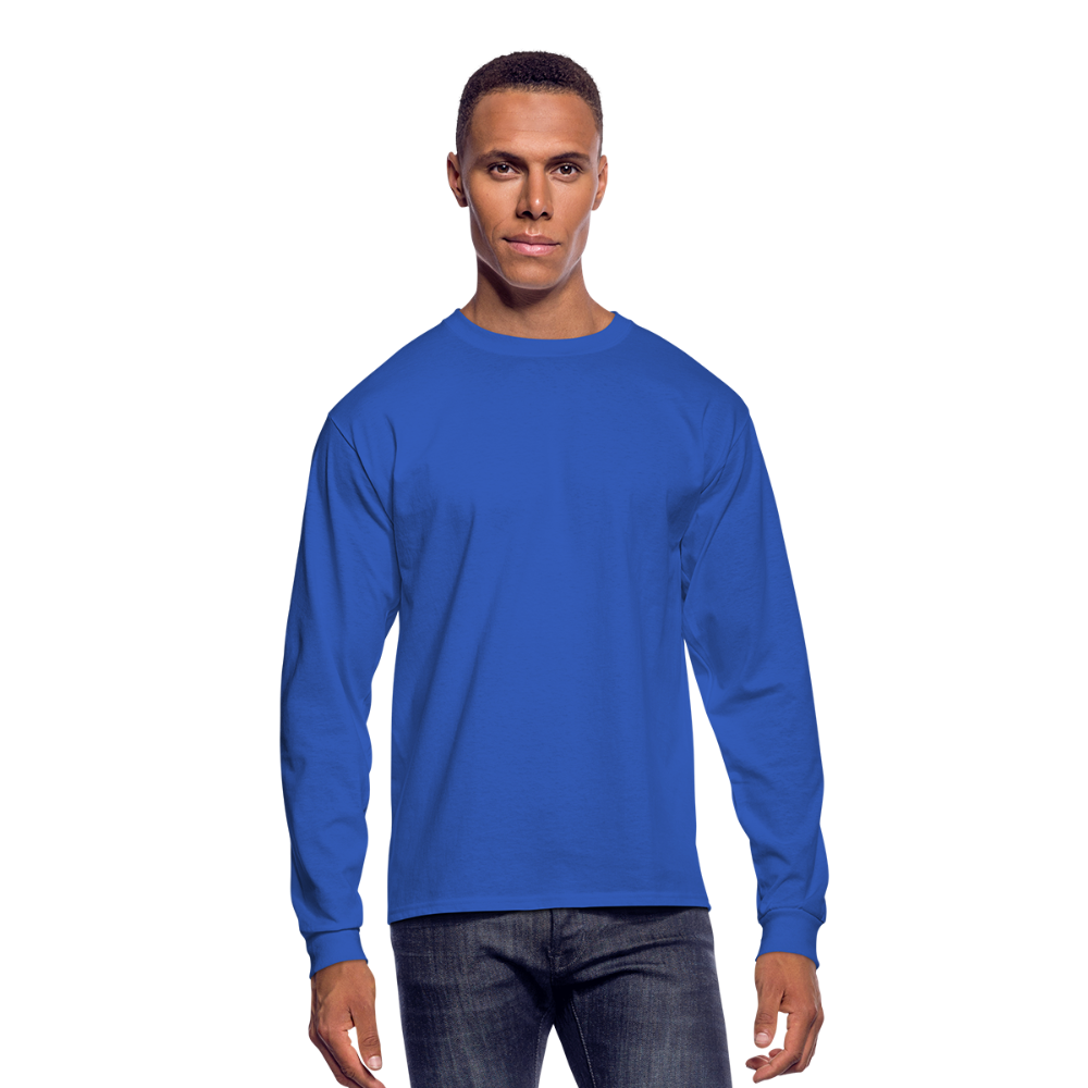 Men's Long Sleeve T-Shirt - royal blue